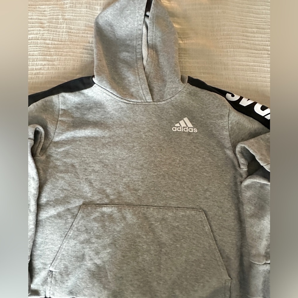Adidas Black/White Hoodie